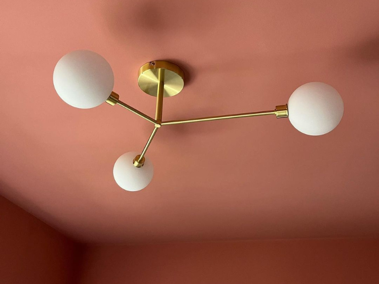 Plafonnier de 3 lampes