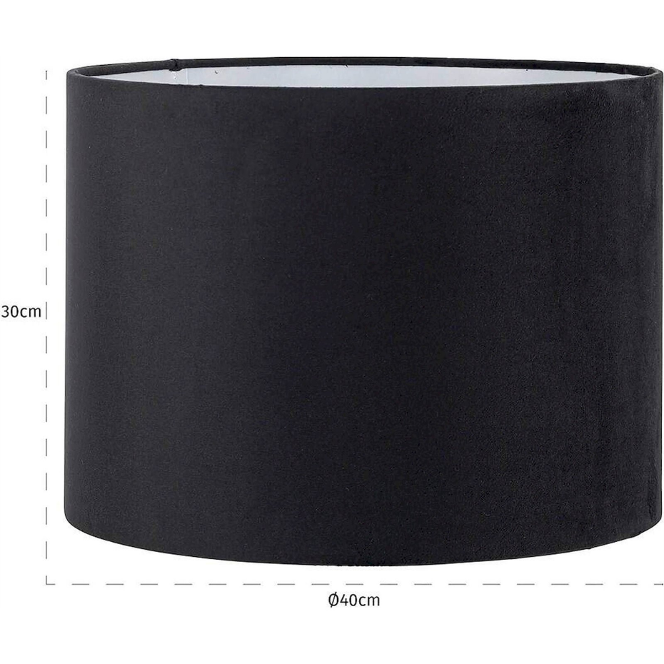 Abat-jour cylindrique rond en polyester