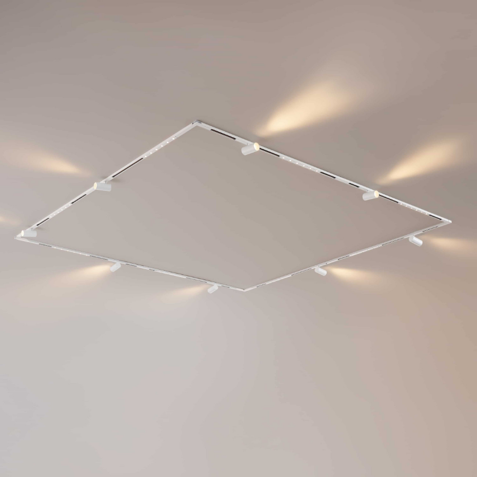 Grand kit rail magnétique 8 spots - LYNE