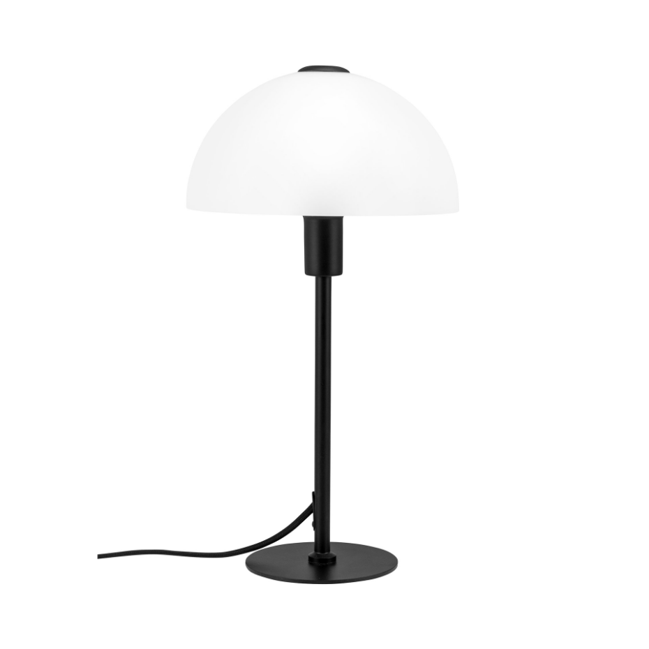 Lampe à poser en Verre et Métal JAZZ