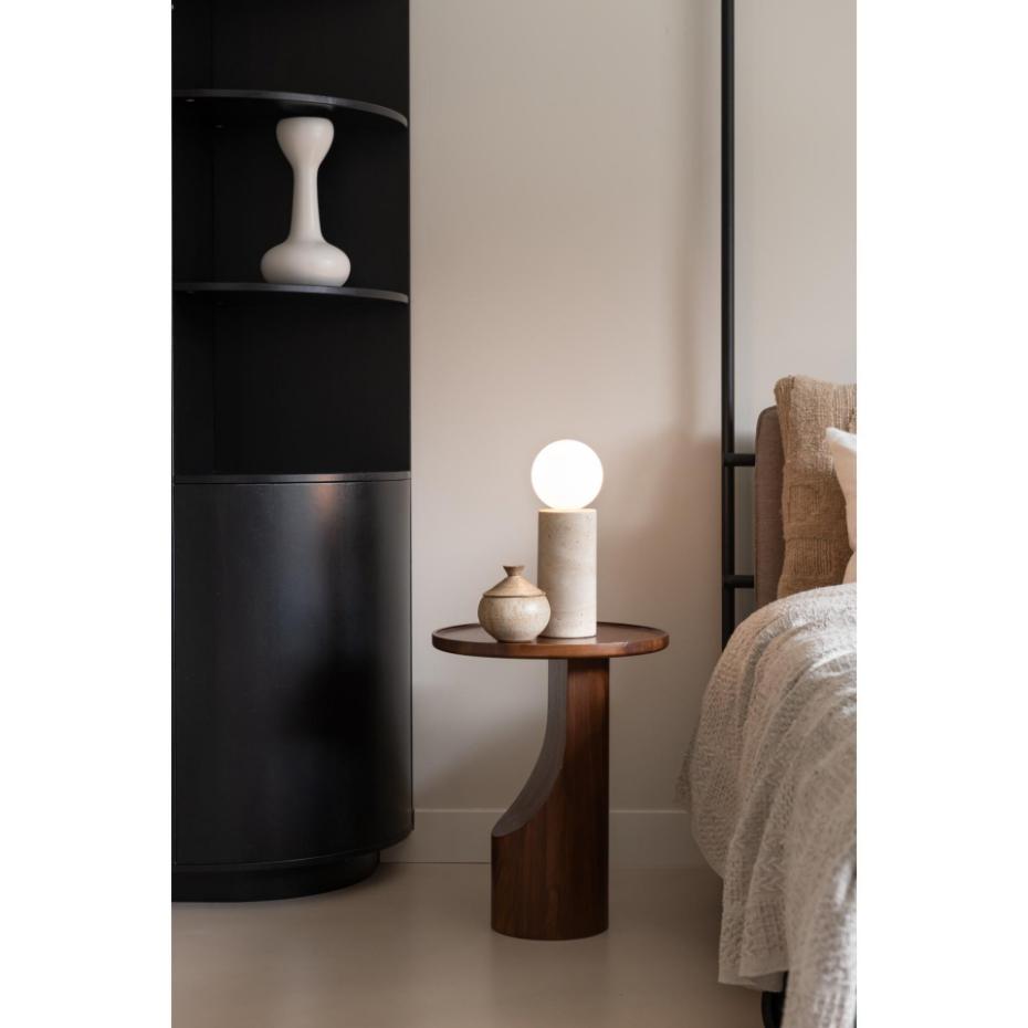 Lampe À Poser Travertin TIVOLI
