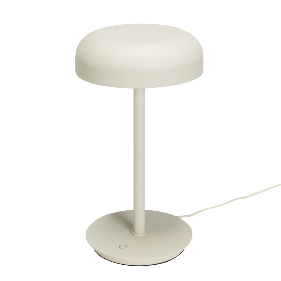 Lampe de table en fer et polycarbonate VELO.