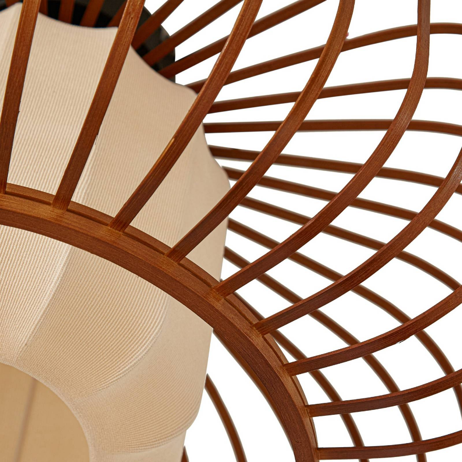 Plafonnier en bambou scandinave, Davella
