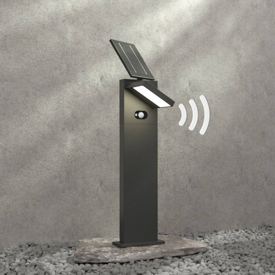 Lampe solaire en aluminium moderneLED