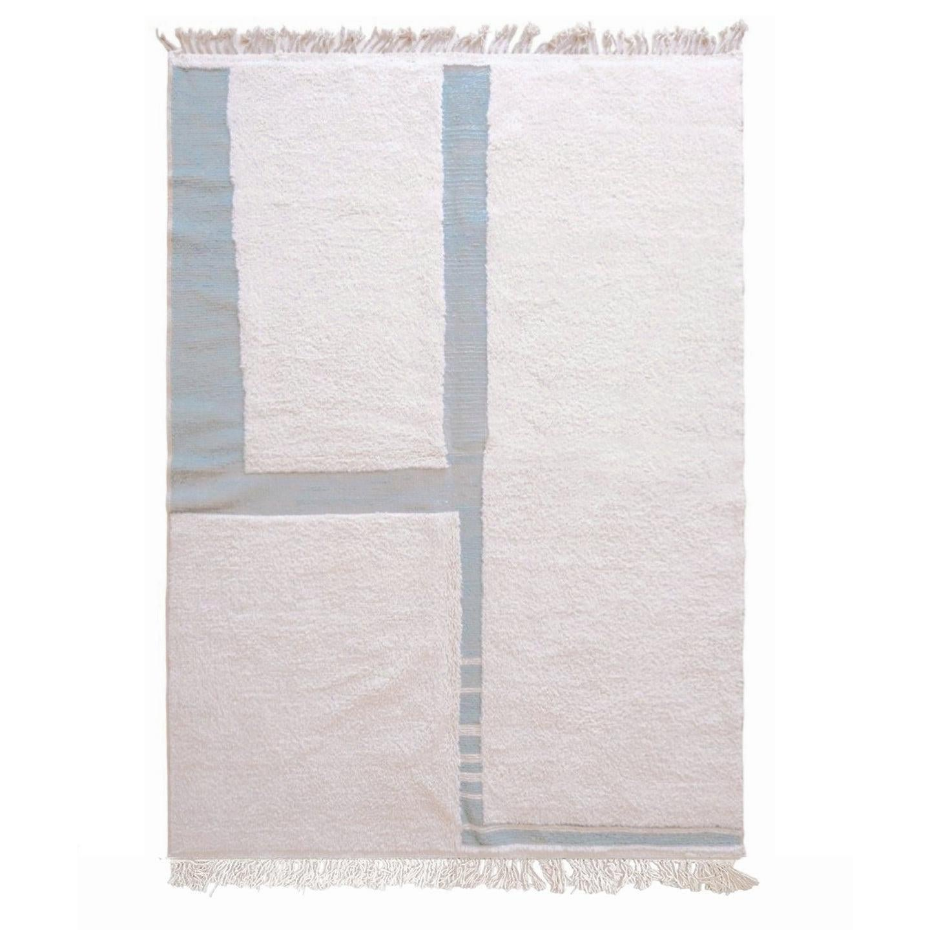 Tapis berbère abstrait tissé main - tapis sur mesure