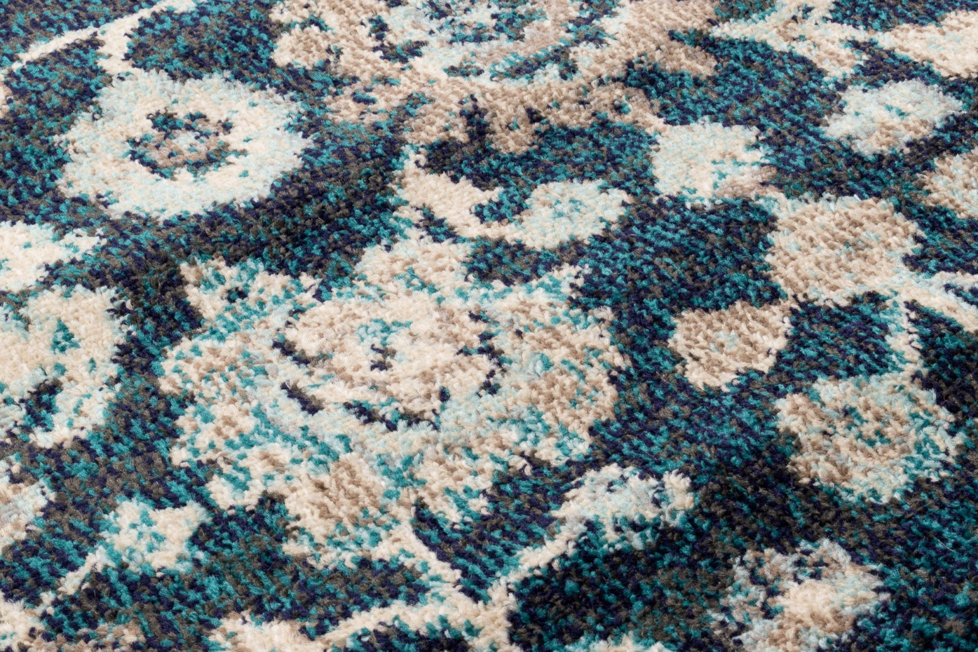 Tapis de salon vintage fleurs ANATOLIA