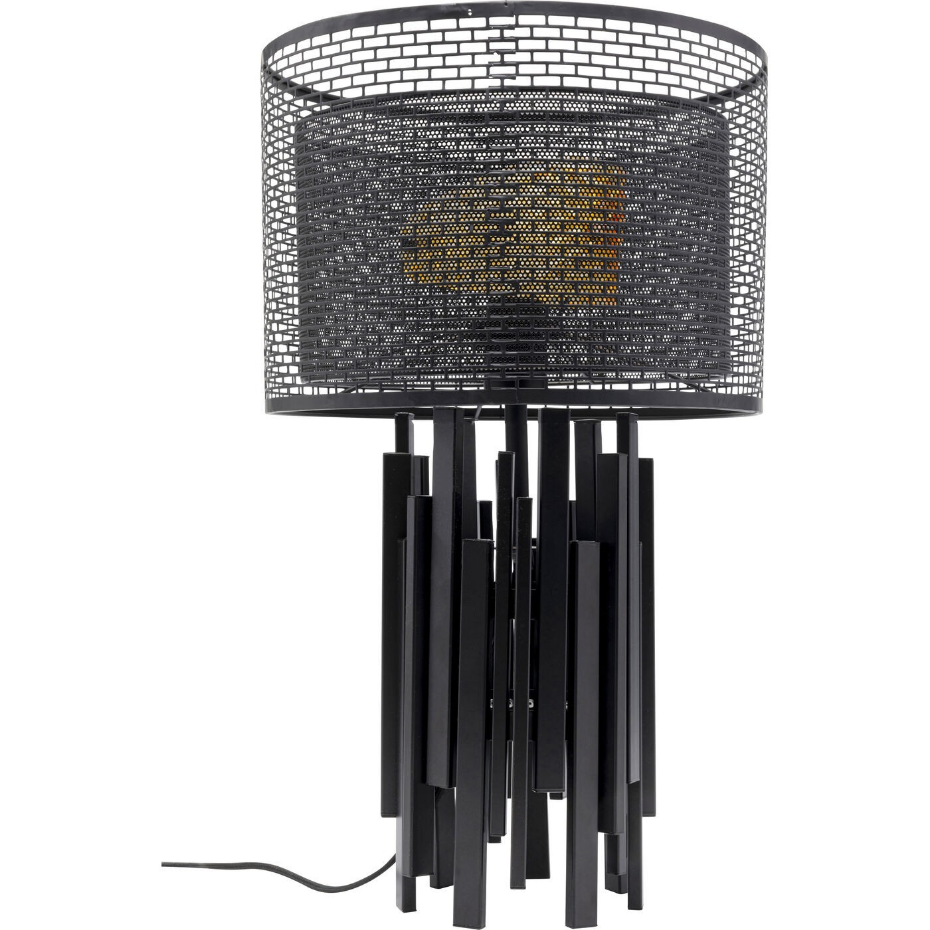 Lampe en acier et verre, COACHELLA