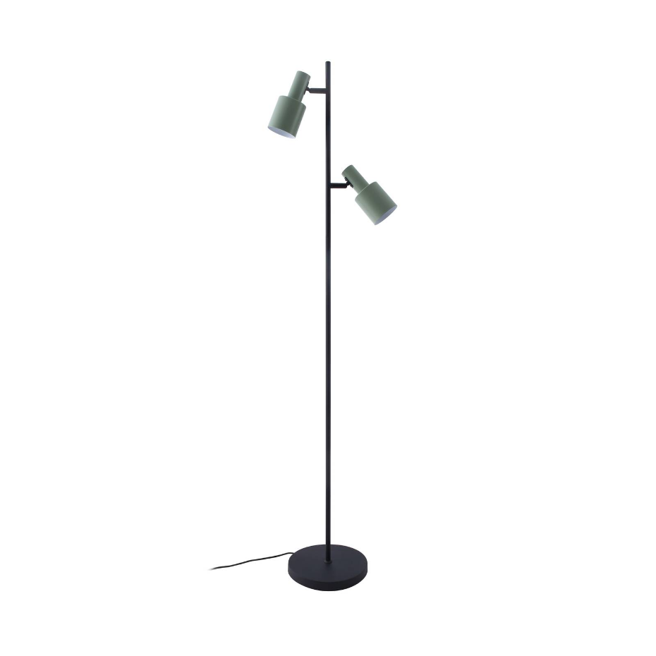Lampadaire en métal moderne, Ovelia
