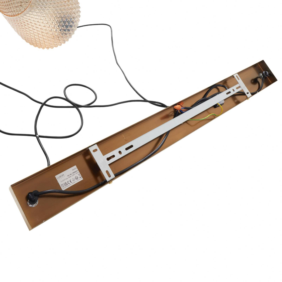 Suspension en verre vintage, Drakar