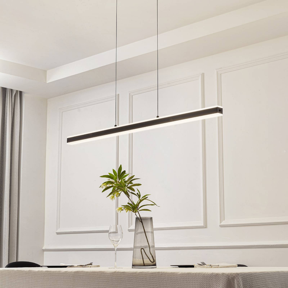 Suspension en aluminium moderneLED, Lucande