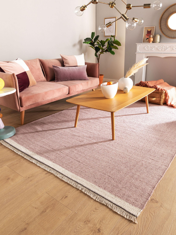 Tapis de laine tissé main KARLA