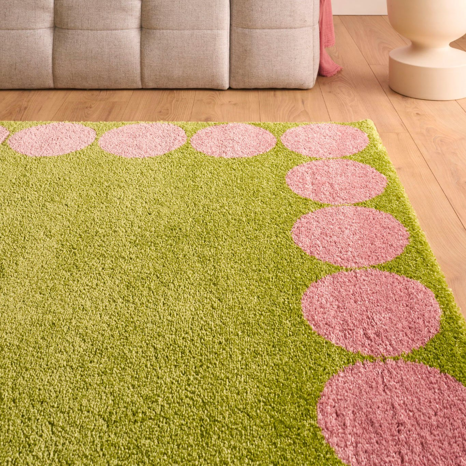 Tapis de salon vintage à poids GROOVY
