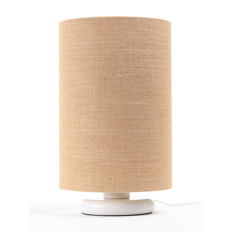 Lampe de chevet en jute style boho