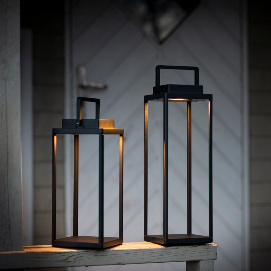 Lanterne en Aluminium rechargeable LUCCA
