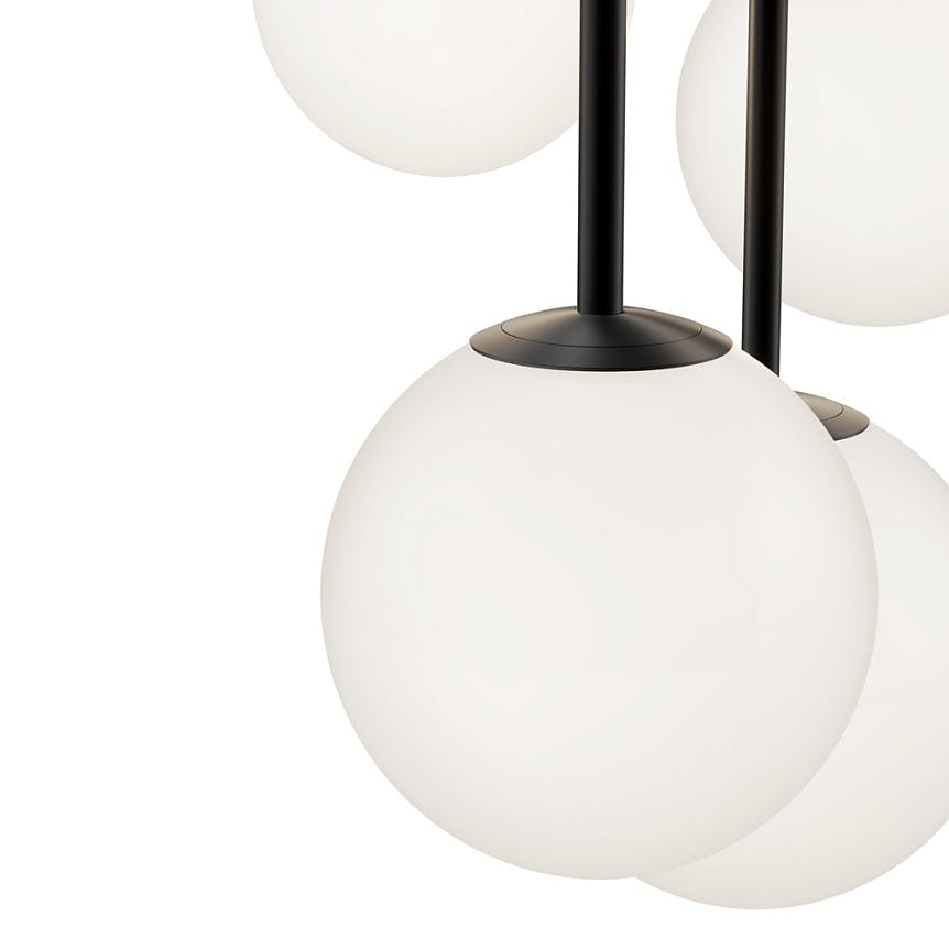 Suspension 5 globes en grappe ajustables DELTONA