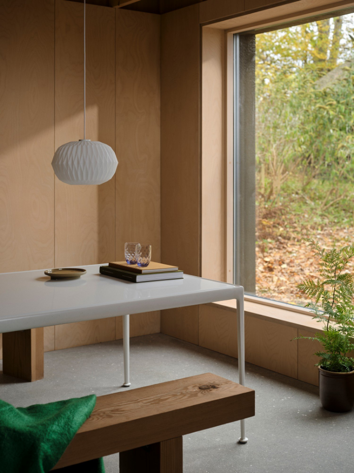 Suspension Aviana  Verrerie Opale ,  H. 21 - IP20 - E27 /  Nordlux Intérieur