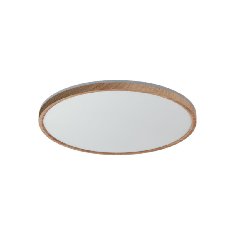 Plafonnier led 40W imitation bois clair Osona