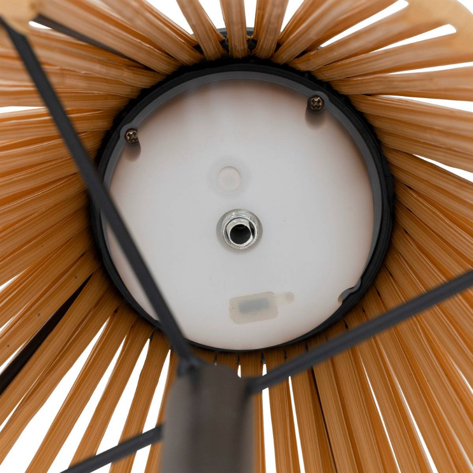 Lampadaire d'extérieur solaire USB KESSY