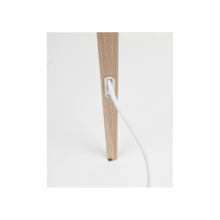 Lampadaire design en bois scandinave, TRIPOD WOOD