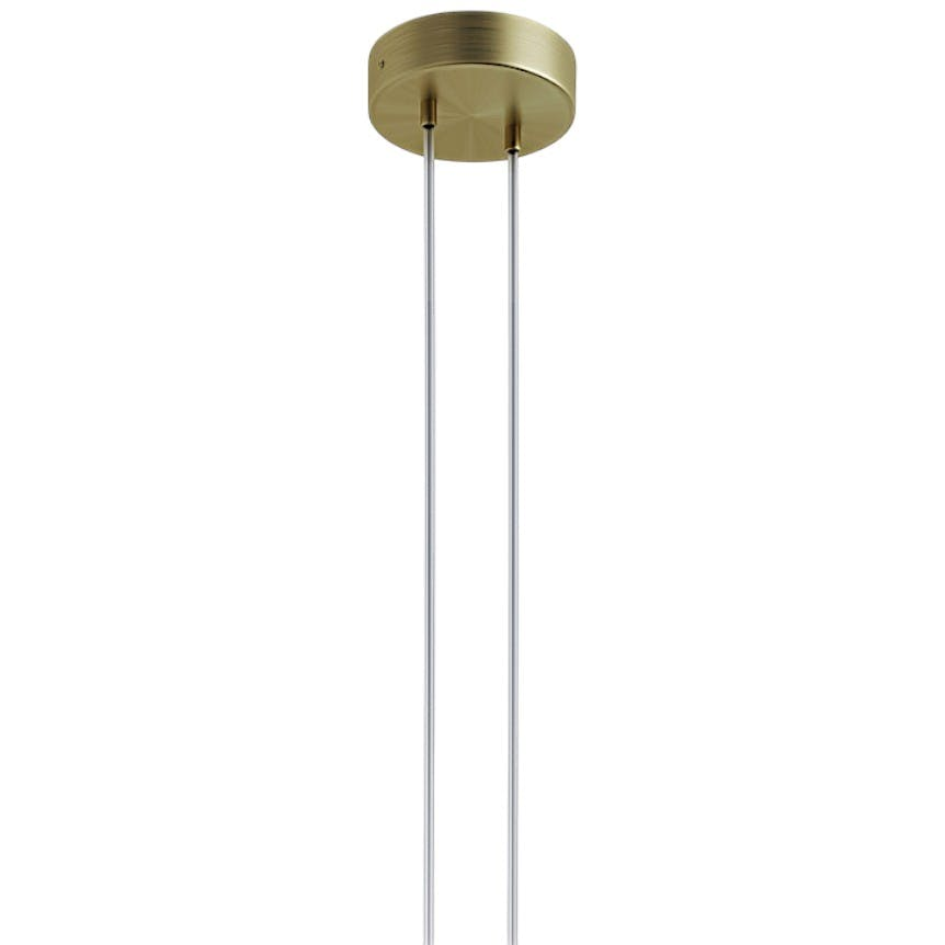 Suspension double arche 4 lampes rétro SOLANA