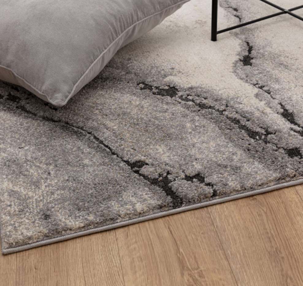 Tapis salon et chambre tissé plat HAVEN