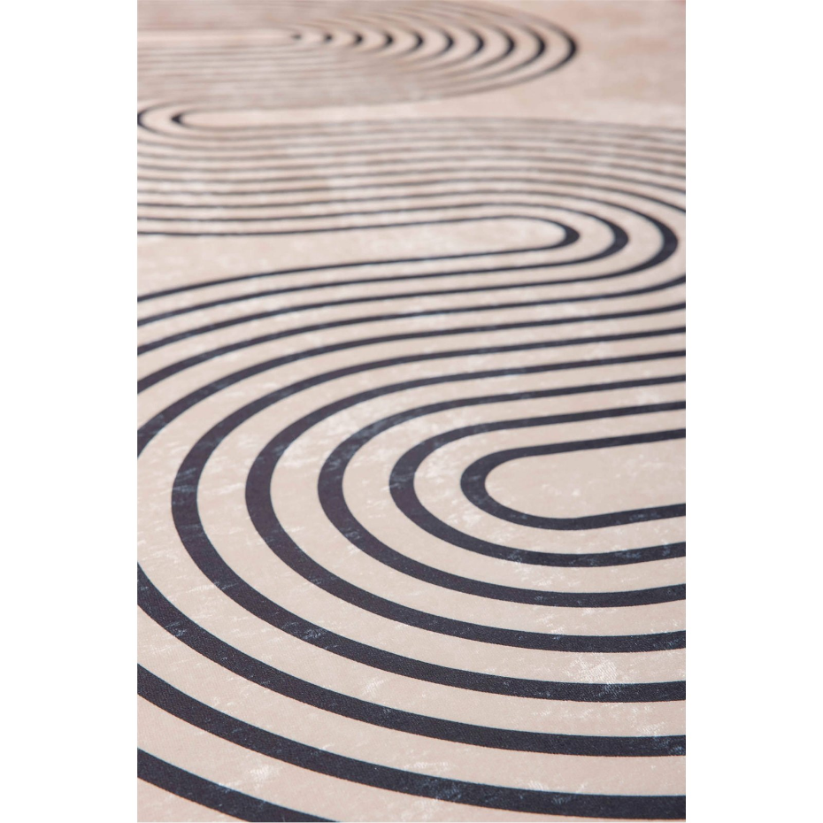Tapis rectangulaire en polyester imprimé GREGE