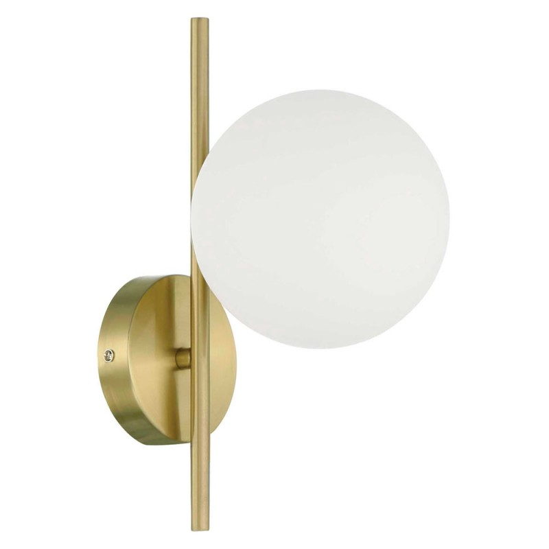 Applique Roxanne Laiton Mat Tige 1 Globe