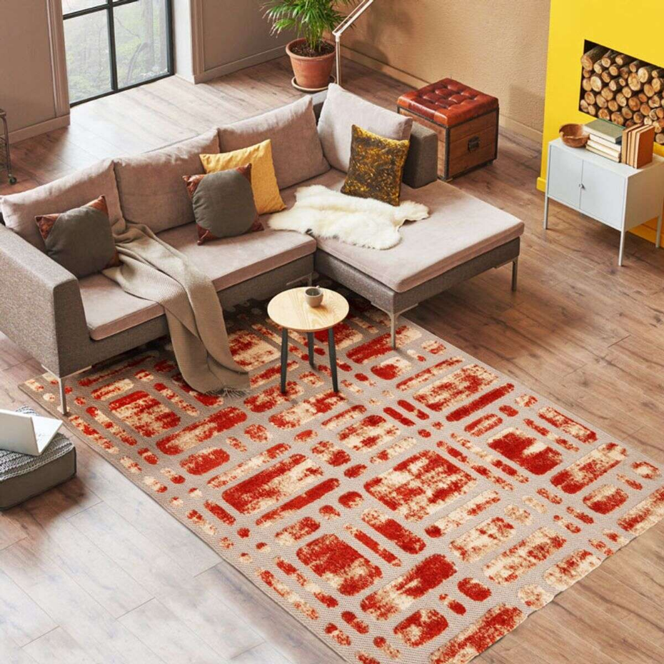 Tapis moderne salon      DEHORS-DEDANS LABY
