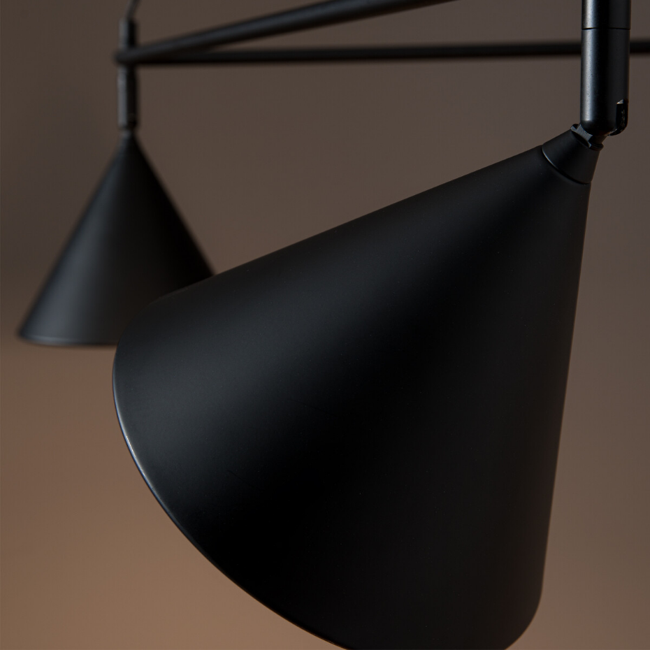 Suspension triangulaire 3 cônes, Moke