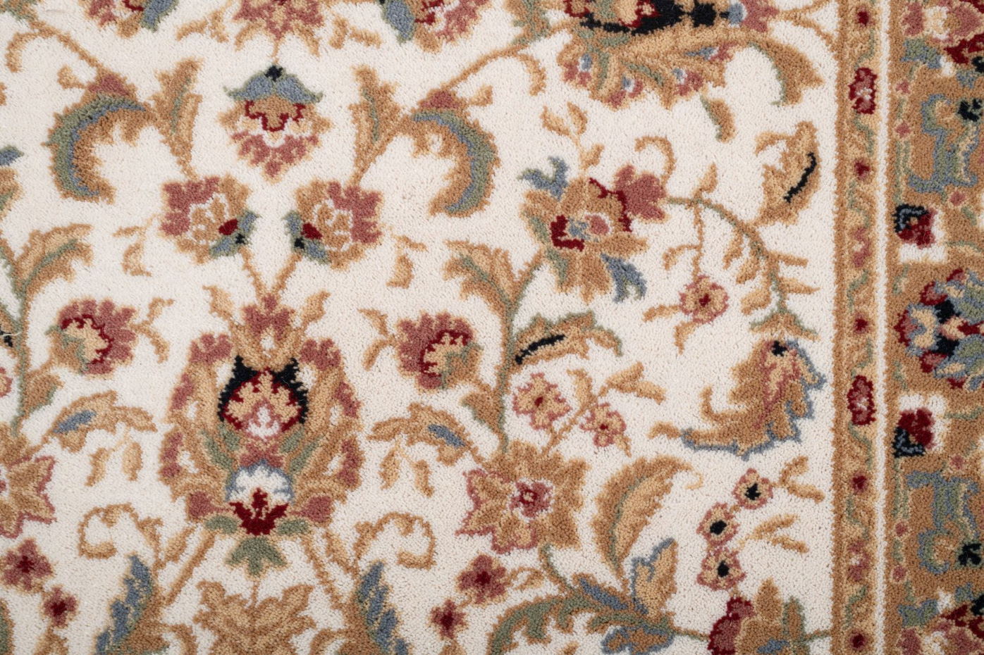 Tapis couloir floral Dolna, tissé, laine, d'orient