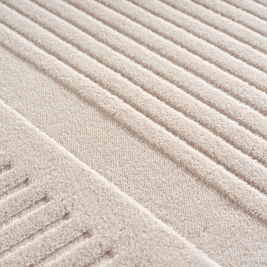 Tapis relief demi arc LENNY