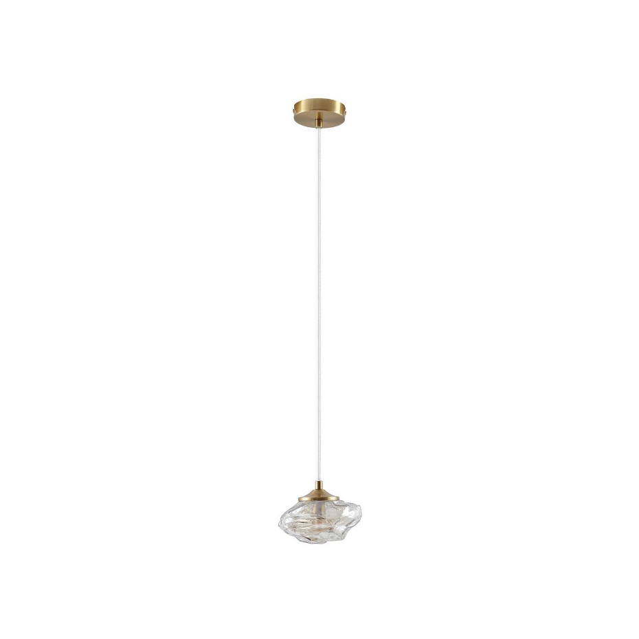 Suspension en verre moderne, Piatra