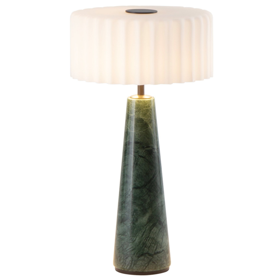 Lampe de table sans fil béton BLOK H30CM
