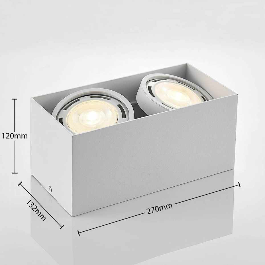 Spot en aluminium moderne, Mabel