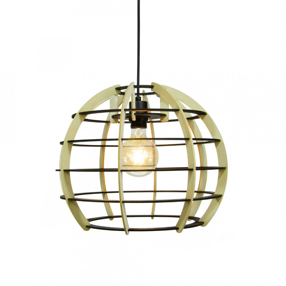 Suspension en bois de peuplier, FITANE