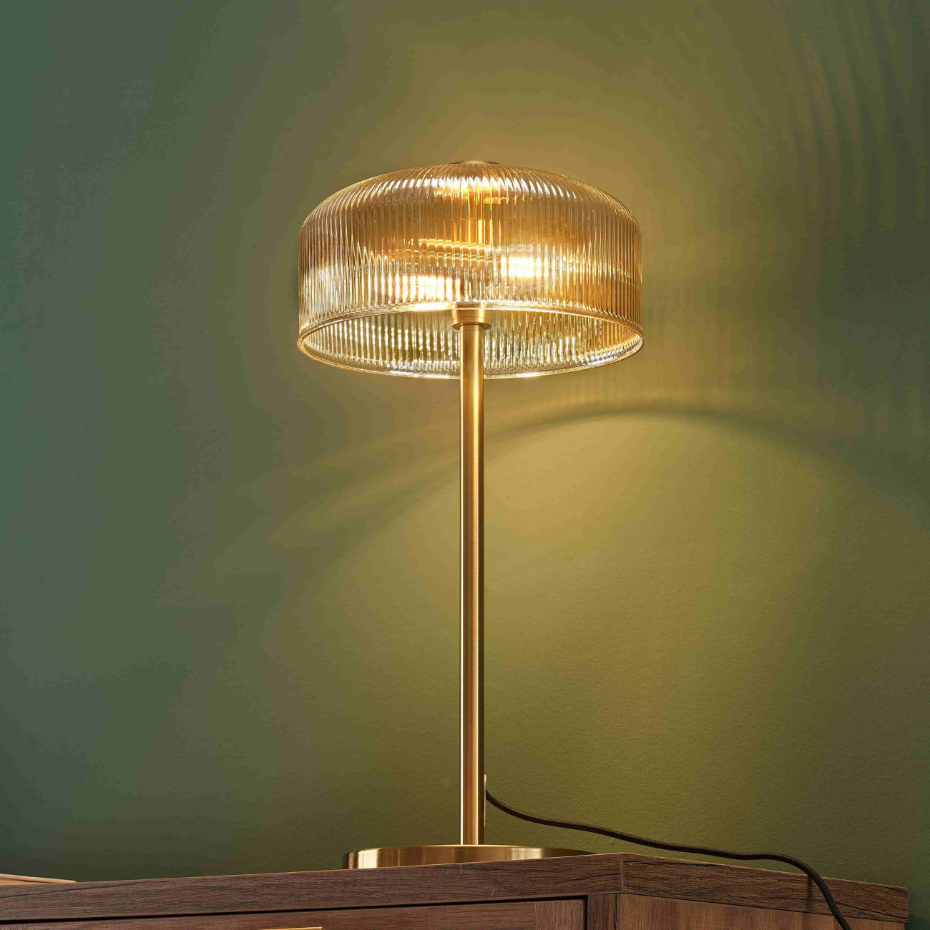 Lampe de table vintage raffinée - AURÉLINE