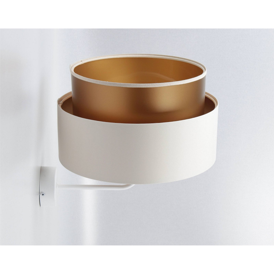 Applique murale ronde en PVC Duo ellegant