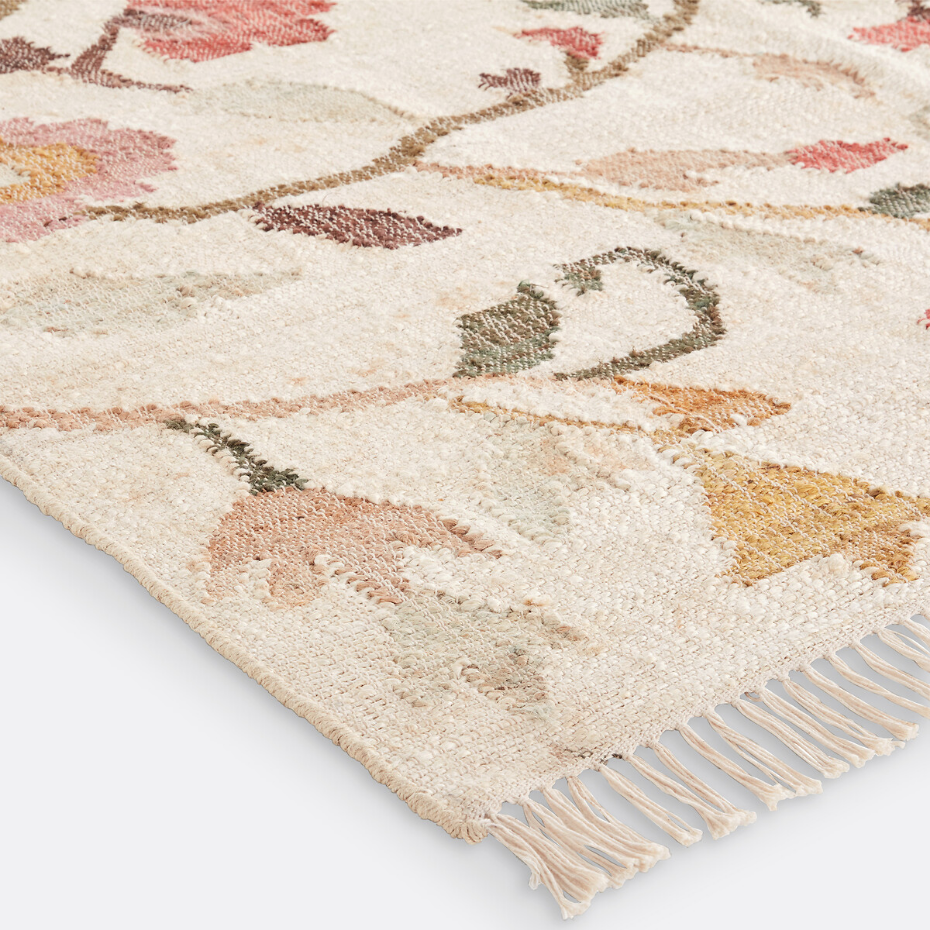 Tapis kilim en jute, Flotissy