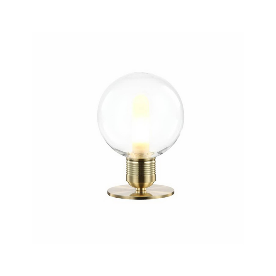 Lampe de chevet verre doré - GIANI