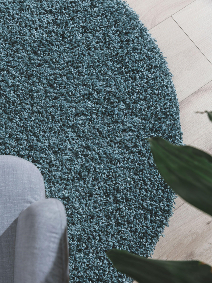 Tapis à poils longs rond SOHO