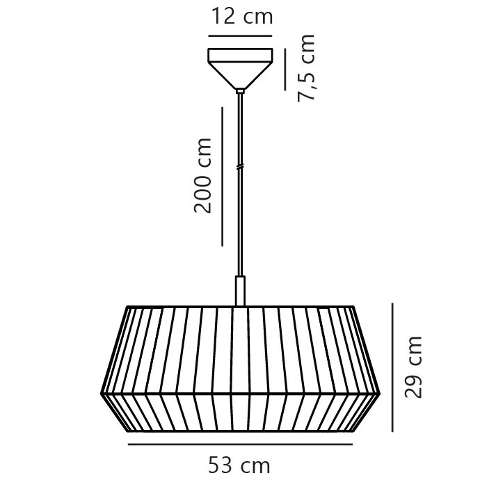Suspension Coton DICTE