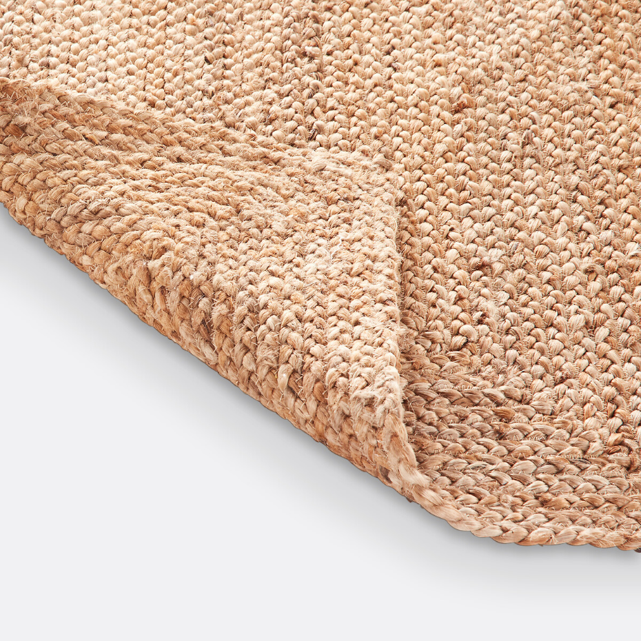 Tapis jute rectangulaire petit format, Aftas