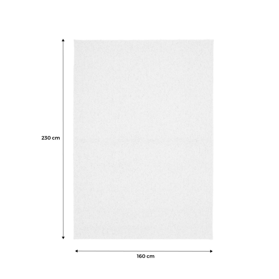 Tapis intérieur/extérieur effet jute coloris naturel OLIVER