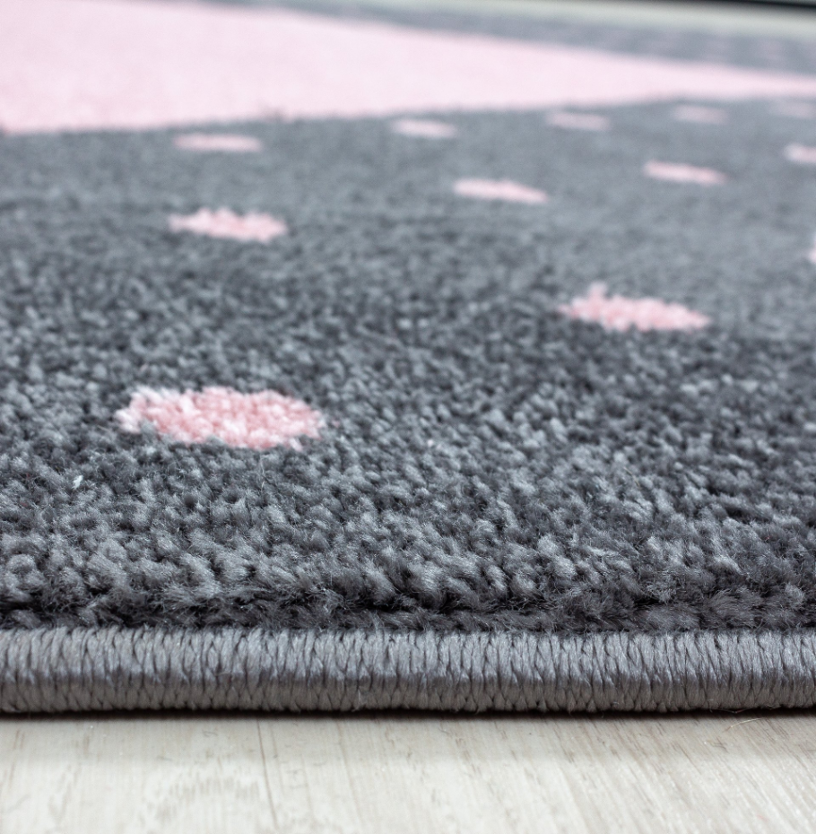 Tapis enfant motif cœur BAMBI