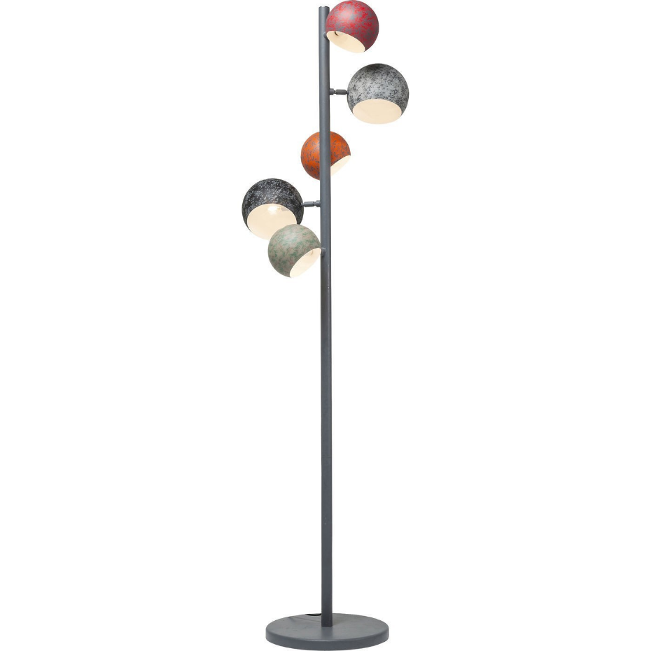 Lampadaire en acier 177cm, CALOTTA