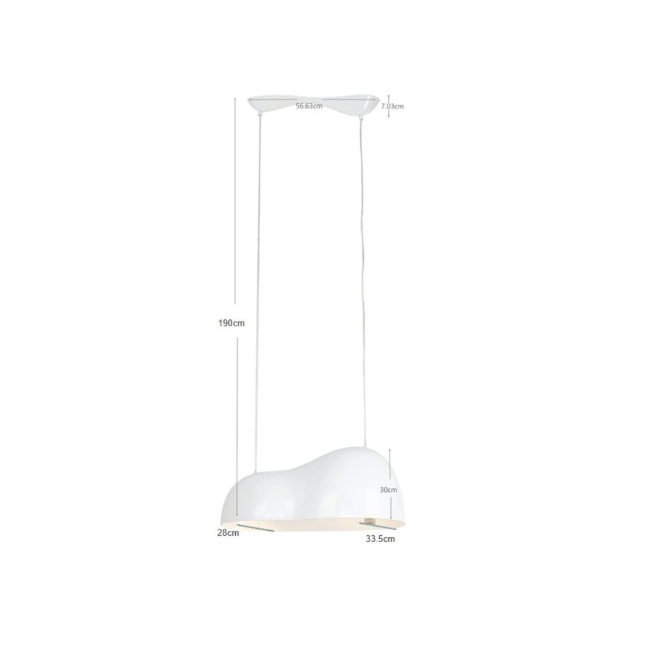 Suspension en fibre de verre 70cm, CLOUD BEAM
