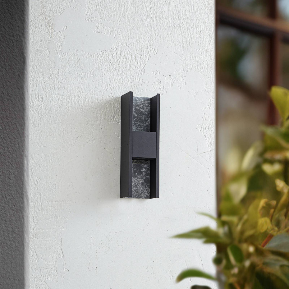 Applique extérieure en aluminium moderneLED