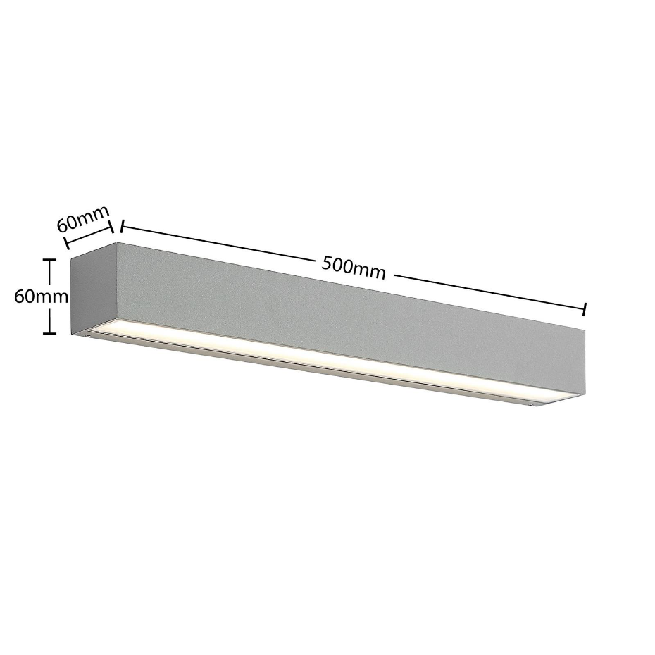 Applique extérieure en aluminium moderneLED