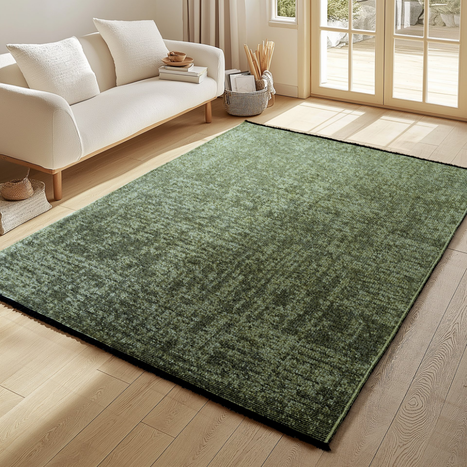 Tapis en coton à poils ras MIRA