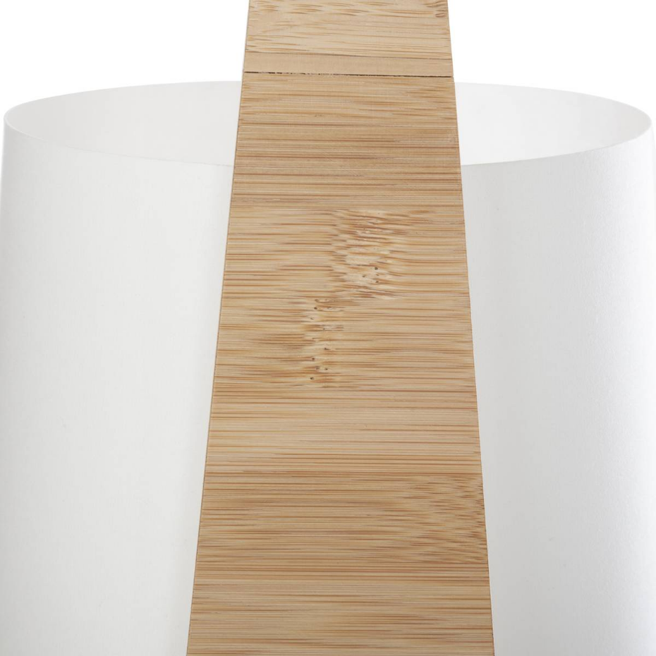 Lampe bambou et papier design épuré REX